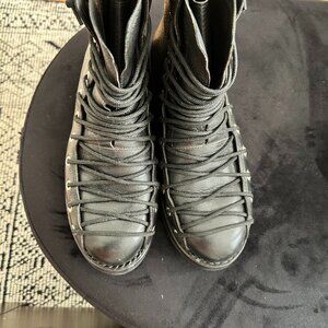 Mad Leather Custom Platform Combat Boots